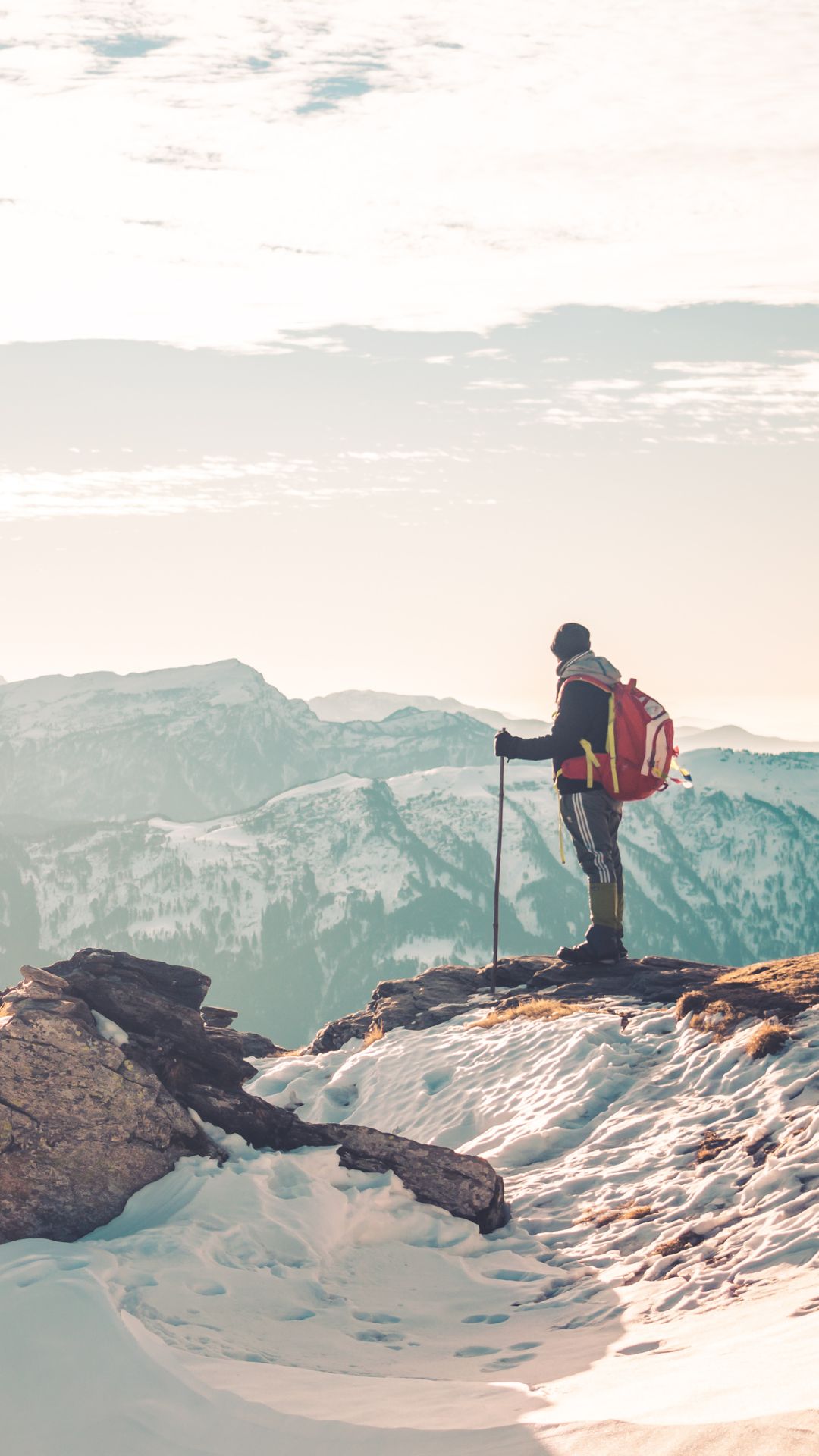 white and black minimalist mountain day instagram story